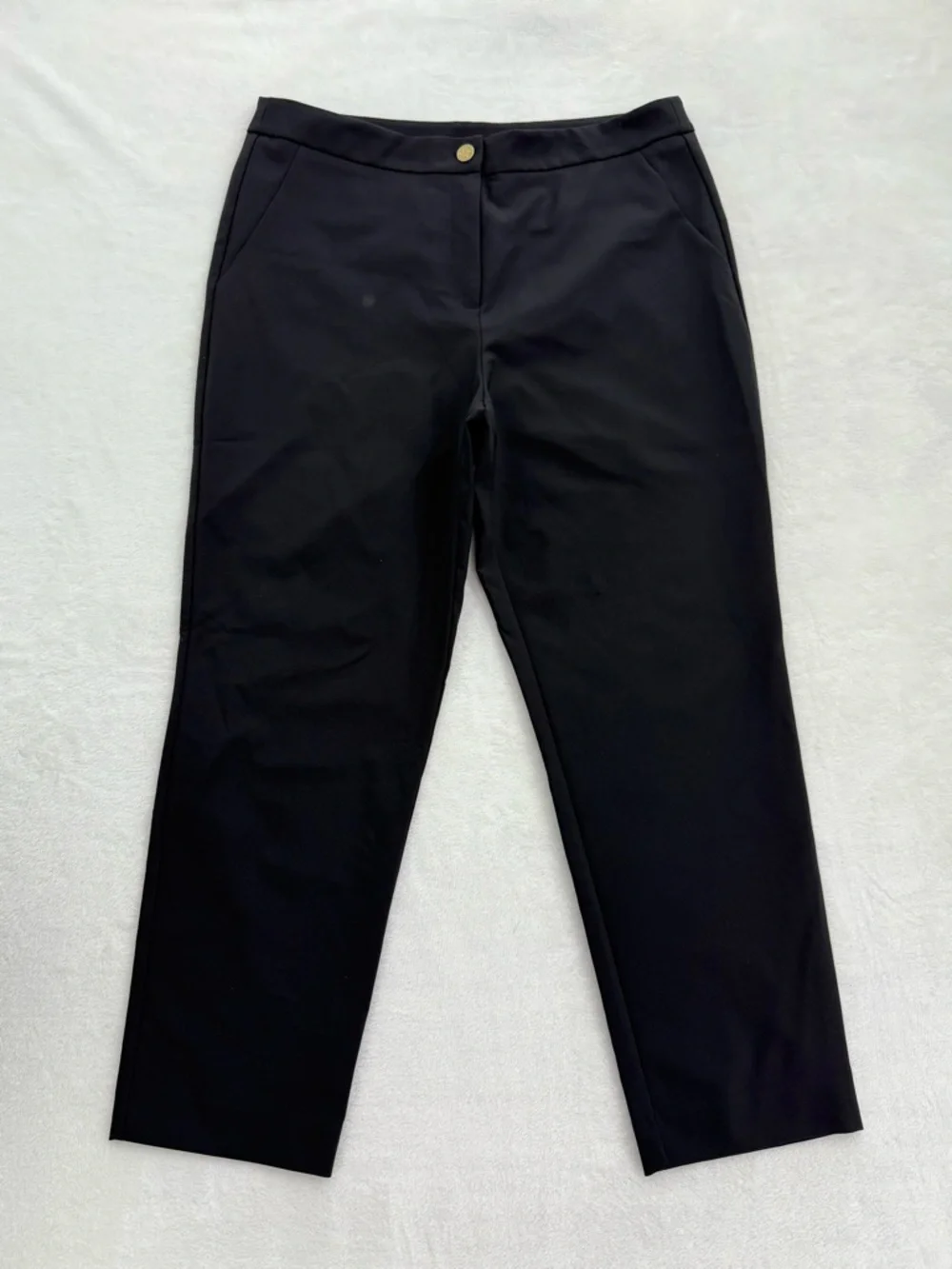 Women’s black Michael Kors Straight Leg dress pants size 12 Work Office Church
